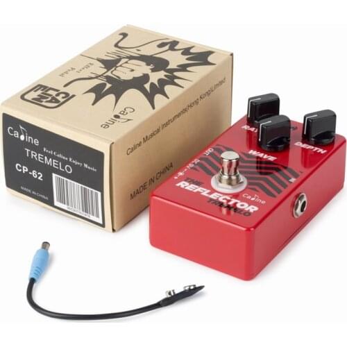 Caline CP-62 the Reflector Tremolo Guitar Pedal Effect 9V Guitar Effects Guitar Accessories