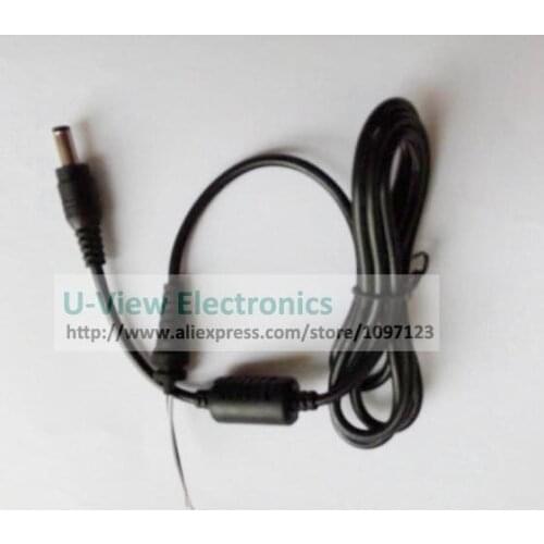 DC5.5x2.1mm Power Cable 5.5/2.1 DC Power Plug With Magnetic Ring Filter About 1.2M/Free Shipping/15PCS