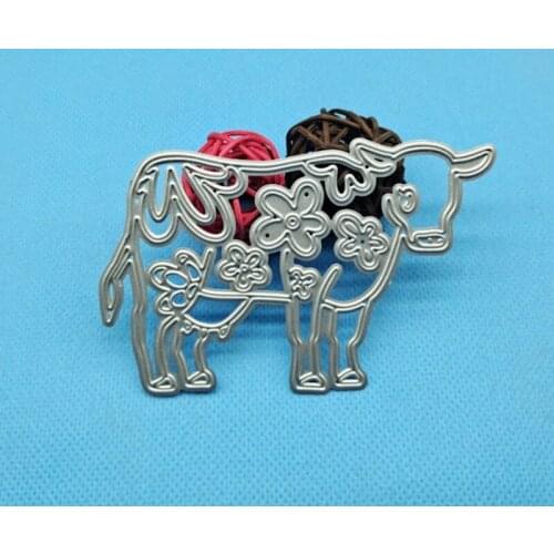 Cattle Metal Cutting Dies Stencil DIY Scrapbooking Album Paper Card Template Mold Embossing Decoration