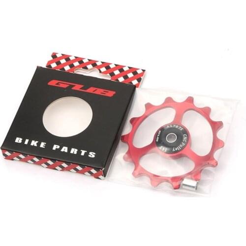GUB 11T 12T 13T 14T MTB Bicycle Rear Derailleur Jockey Wheel 9/10/11 Speed Pulley AL7075 CNC Road Bike Guide Roller 4mm 5mm 6mm