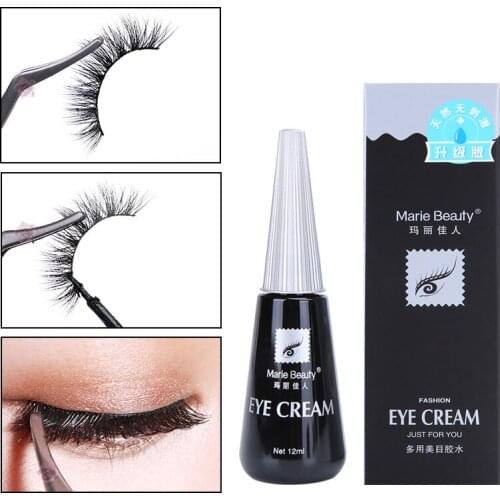 New Black Eyelash Glue Makeup Brand Transparent Eyelid Eyelashes White Eyelash Extensions Beauty Eye Make Up Tools