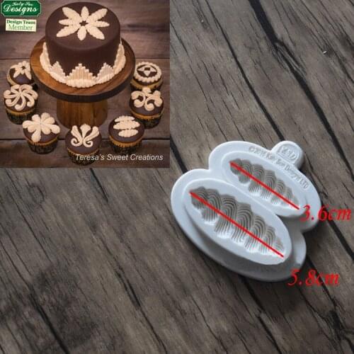 DIY Retro European Relief Baroque Scrolls Silicone Cake Mold Fondant Lace Cake Decorating Tools Chocolate Soap Molds FM1243