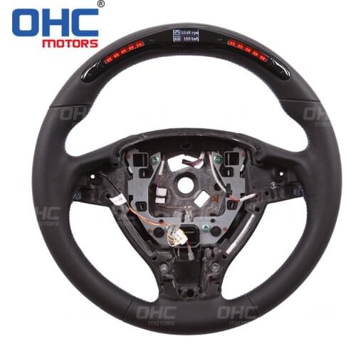 LED Display Steering Wheel compatible for BMW F10 F12 F01 LED Performance Steering Wheel LED racing