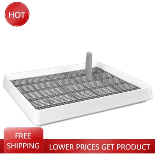 Pet Dog Toilet Grid Tray Bedding Training Dog Toilet Bed Litter Box Tray for Dogs Detachable Litter Box Mascotas Pet Accessories