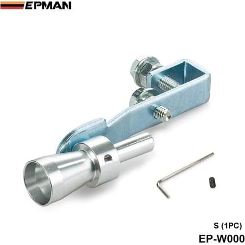 Universal Car Turbo Sound Whistle Muffler Exhaust Pipe Blow off Vale BOV Simulator Whistler Size S EP-W000 (1PC)