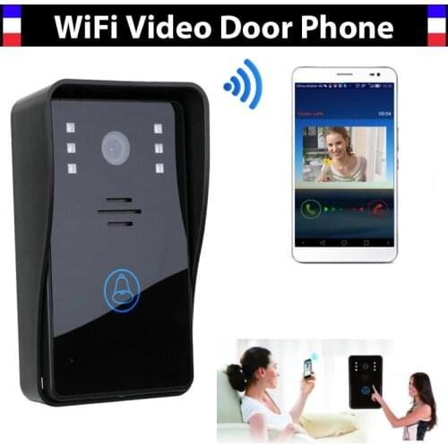 New Wifi video door phone doorbell Wireless video doorphone Intercom for iPad Smart Phone Tablet remote Unlock Intercom