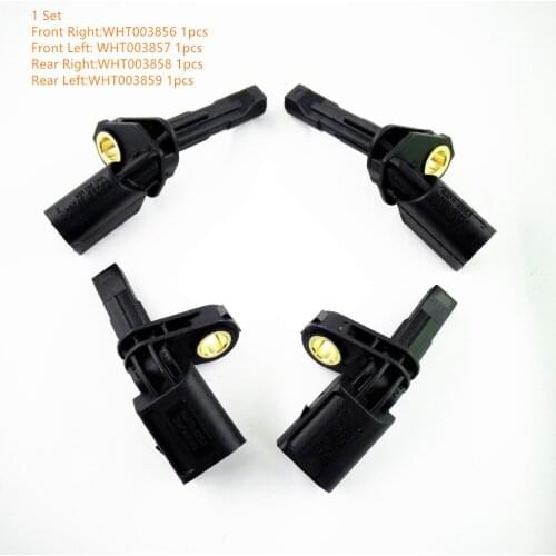 1 Set ABS Speed Sensors for VW Passat B6 Golf MK5 Beetle Touran Eos Audi A3 TT Seat Leon Octavia WHT003856 857 858 859