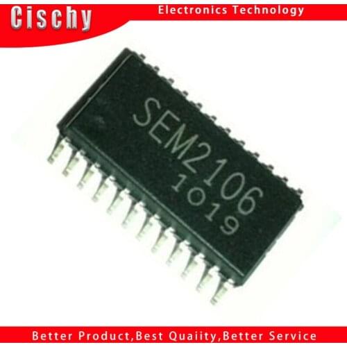 10pcs/lot SEM2106 SOP-24 LCD Chip In Stock