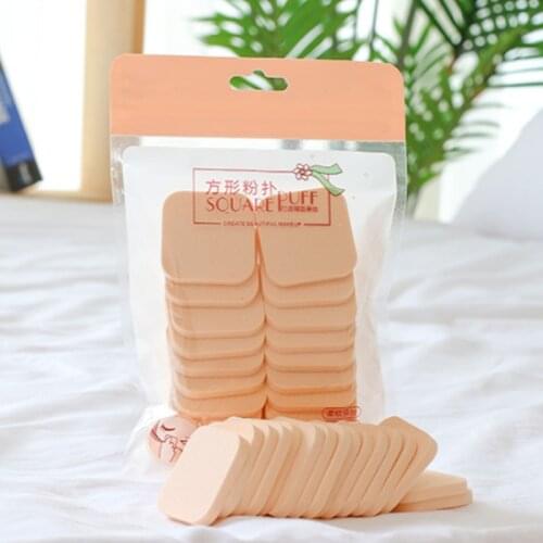20pcs 3.8cm Durable Wet And Dry Use Makeup Sponge Powder Puff Foundation Cosmetic Facial Soft Powder Puff For BB Cream Blush