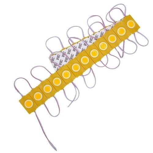 20PCS LED Modules Strip Light Bead Chip Tape Modules Lamp Ultra Bright Waterproof DIY Letter Sign Advertising Lighting