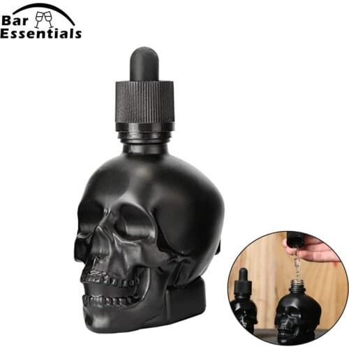 30ml 60ml 120ml Scrub skull bitter bottle of bitter medicine dropper Liquor Pourer Bar Tool Bartender Decanter Cocktail Barware