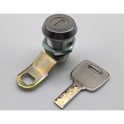 RAYLOCK 10 Pieces Offset Cam 17mm Keyed Differently Waterproof Dustproof Cylinderical Cabinet Gaming Lock