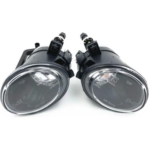 Case for BMW E39 5 SERIES Fog light fog lamp assembly 1995-2004 HB4 Bulb 12V 51W Halogen clear smoke yellow lens shipping free