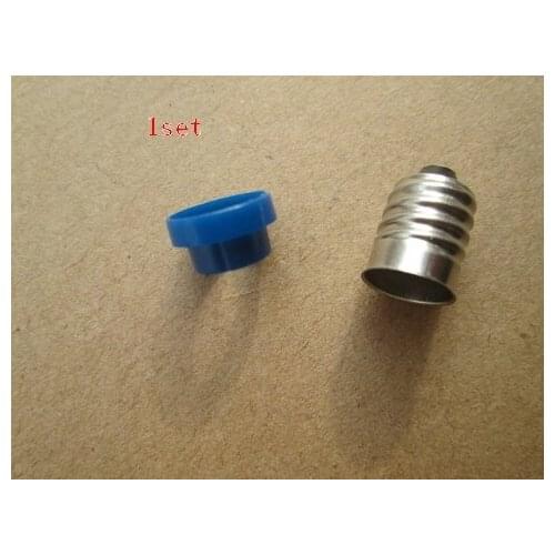 E10 Lamp Bases For Light Bulb 1set=1 E10 lamp base+1 E10 head