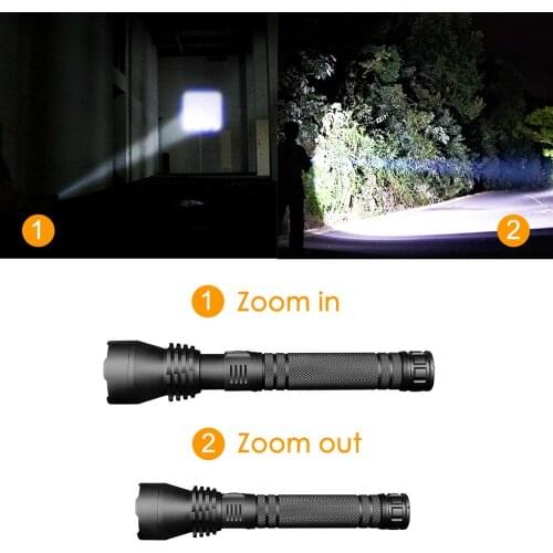 Super Bright XHP90.2 LED Flashlight 2020 NEW 26650 USB Rechargeable XHP70 XHP50 Tactical Light 18650 Zoom Camp Waterproof Torch