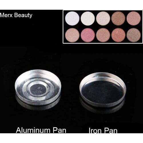 26mm Round Aluminum Press Pan for Eyeshadow Blush Palette, Magnetic Press Pan 100packs/LOT MERX BEAUTY BRAND