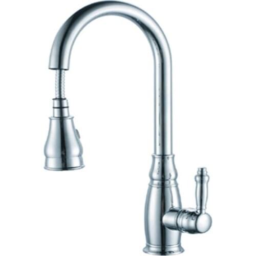 Real Snyder pulling all-copper cold water faucet Great Bend Caipen kitchen faucet factory direct showerhead