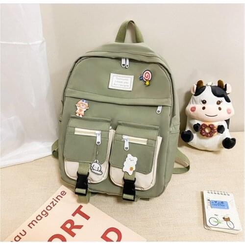 2020 New Shoulder Bags Campus Students School Bag Men and Women Casual Trend of Outdoor Travel Backpack