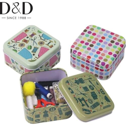 4 Styles Portable Multi-function Travel Sewing Kits Stitch Needle Thread Storage Box Embroidery Craft Sewing Set For Kid Gifts