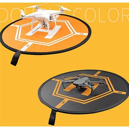 Drone Landing Pad for DJI Mavic Mini/Spark /Mavic FPV RC Drone Drone Waterproof Foldable Drone Parking Apron Pad 80CM