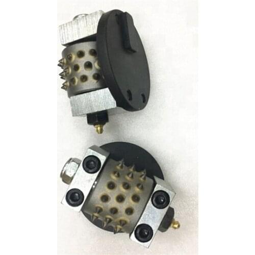 Scanmaskin Diamond Bush Hammer Three Rows Carbide Tips Round Redi Lock Bush Hammer Rough Concrete Floor 9PCS Free Shipping