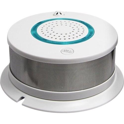 SMARSECUR Smart Wireless WIFI+APP Fire Smoke & Temperature Sensor Wireless Smoke Temperature Detector Home Security Alarm System