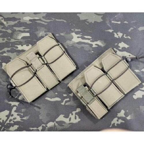 Tactical Vest Triple Magazine Pouch XP10 5.56 System Magazine Ammo Clip Bags Holder Pocket