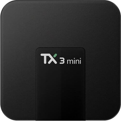 TX3 Mini Android 7.1 TV Box Smart TV H2.65 IPTV 4K Set Top Box TVBOX IPTV Media Player Amlogic S905W 2G 16G Tanix Box