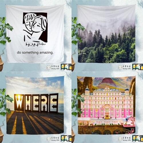 Boho Decoration Home Decor Tapestry Girl Aesthetic Room Decor Wall Hanging Tarot Cards Decoration Mural Toallas De Playa Grandes