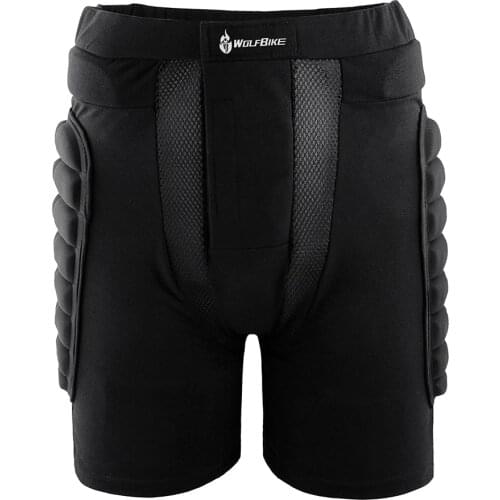 Unisex Protective Hip Pants 3D Padded Hip Protective Shorts Snowboarding