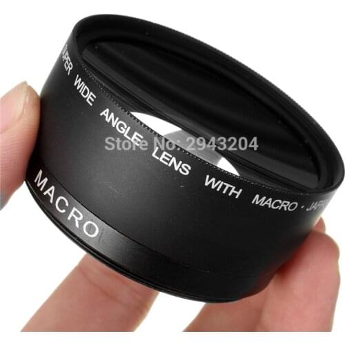 Hight Quality 58MM 0.45x Wide Angle Macro Lens for Canon EOS350D/ 400D/ 450D/ 500D/ 1000D/ 550D/ 600D/ 1100D Digital Camera Lens