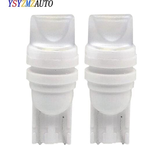 2PCS Car Interior Lights T10 W5W Car Turn Side Light Marker Lamp WY5W 501 168 192 Auto Wedge Parking Bulb License Plate Lights
