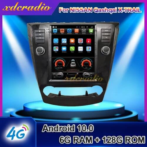 Xdcradio 10.4" Android 10.0 For NISSAN Qashqai X-TRAIL Car Radio Automotivo Car DVD Multimedia Player Auto GPS Navigation