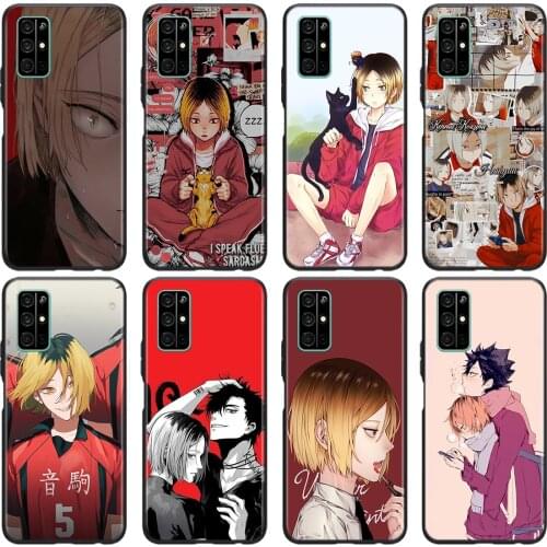 Kozume Kenma Haikyuu Anime Soft TPU Cover For Honor 9 10 X10 9A 9C 9S 9N 10i 10X 9X Lite Pro 5G Phone Case Shell