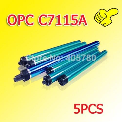 5pcs 7115A OPC drum compatible for HP1000/1200/1220/3300/3320