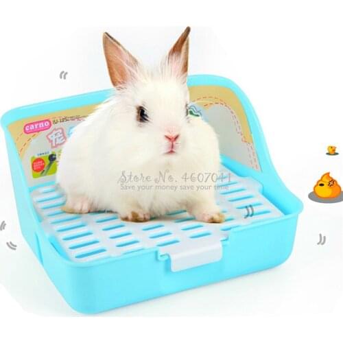 Rabbit Toilet Carno Kano Pet Guinea Pig Mini Pig Chinchillas Lop Large Potty Supplies Mothproof Urinal for Small Pets