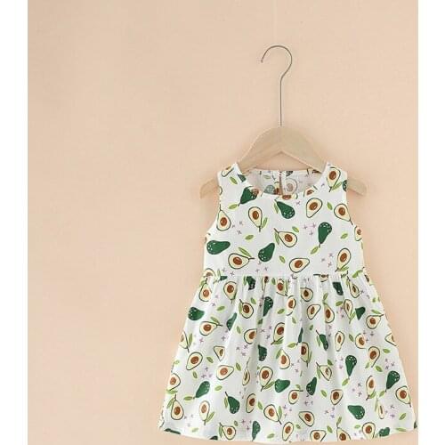 Summer Cotton Baby Dresses Cute Girls Clothes Princess Dress 1st Birthday Party For 0-5Years Girl Infant toddler Girls Clothing