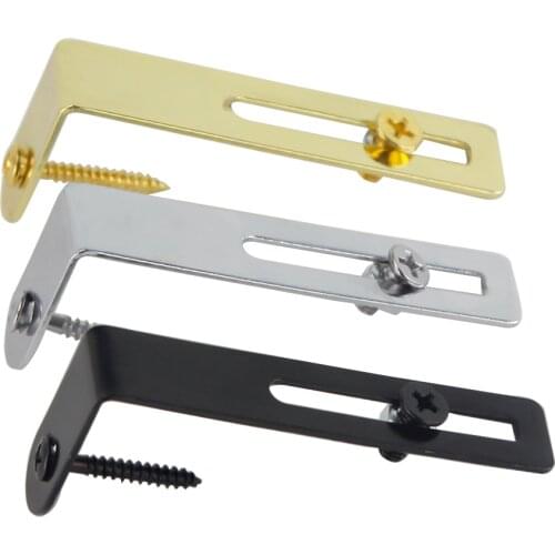 NEW LP Guitar Pickguard Bracket with Mounting Nut Screws For Guitar Parts , Silver / Black / Gold Color Choose