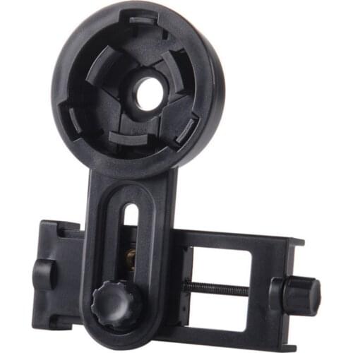 New Universal Mobile Phone Telescope Mount Adapter Mount Clip Binocular Support Monocular Spotting Scope Cell Phone Holder