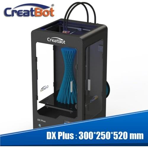 Industrial desktop Cheap price 3d metal printer single nozzle large format printing Creatbot DX plus 01