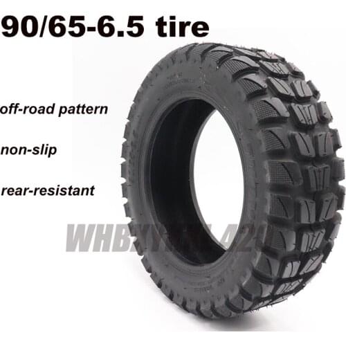 90/65-6.5 TUOVT tubeless nylon thicken tire tires for 11 inch electric motor scooter Inflatable non-slip rear-resaistant