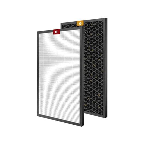 Air Purifier Filter HEPA and Activated Carbon Filter Set For Honeywell KJ300F-PAC2101S/1101W KJ305F-PAC1101WS KJ370F-PAC1601W