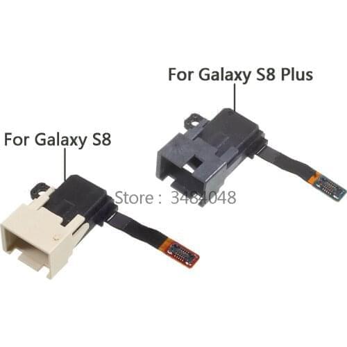 10pcs/lot Audio Earphone Jack Flex Cable for Samsung Galaxy S8 G950 / S8+ S8 Plus G955