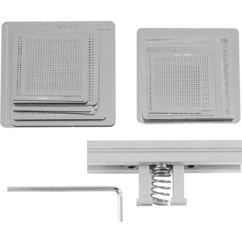 BGA Stencils Universal Direct Heated Stencils for SMT SMD Chip Rpair and Easy Support