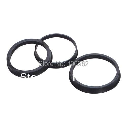 67.1-65.1mm 20pcs Black Plastic Wheel Hub Centric Ring Custom Size Available Wheel Rim Parts Accessories Wholesale Free Shipping