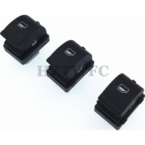 3PCS Free Shipping 8E0 959 855 8E0959855 For Audi A4 B6 B7 RS4 Sedan R8 For TT For Seat Exeo Power Window Switch Control Button