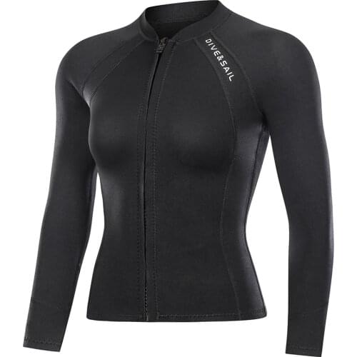 Neoprene Wetsuit 2MM Women Jackets Pants Scuba Diving Suit Surfing Snorkeling Underwater Fishing Kitesurf Equipment Spearfishing