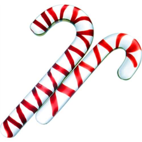 New Crutch Crystal Threaded Glass Anal Dildo S/L Size Glass Anal Hook Butt Plug GSpot Stimulation Sex Toys For Couples Anal Plug