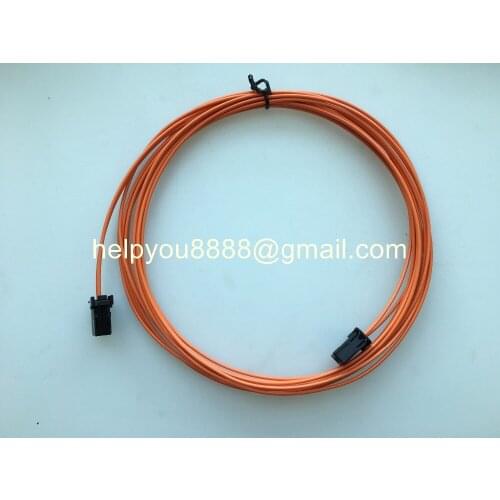 Brand new optical fiber cable most cable 400CM for BMW AU-DI AMP Bluetooth car GPS car fiber cable for nbt cic 2g 3g 3g