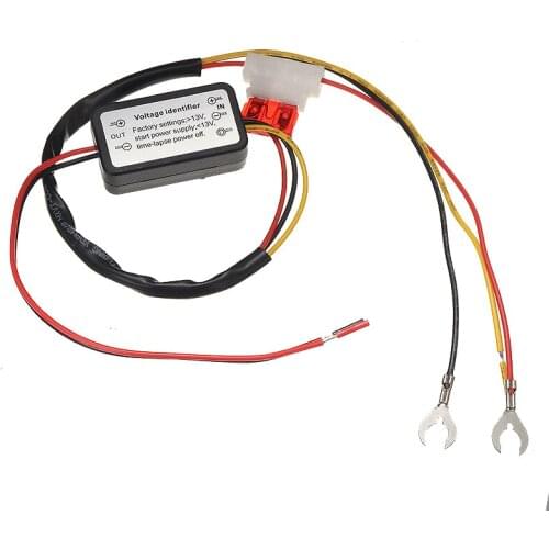 Universal Car LED Day-time Running Light Controller Relay Harness Dimmer On/Off Fog Light Controller 12V-18V